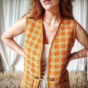 Vintage Welsh 70's Vest!✌🏽